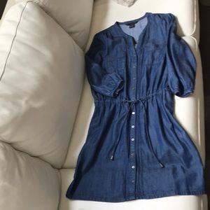 Calvin Klein chambray/denim dress. Size medium